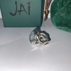 New JAI John Hardy abalone bamboo ring size 7